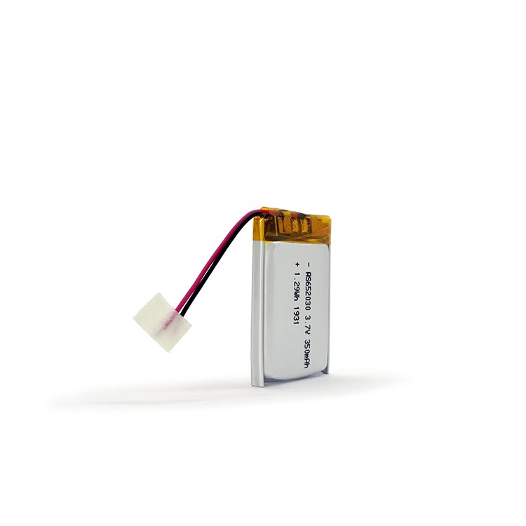 UL/CB/KC/UN38.3/MSDS Rechargeable Lithium ion Polymer Battery Headset 3.7V 350mAh 652030 Lipo Battery