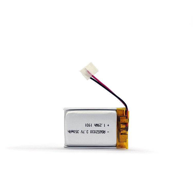 UL/CB/KC/UN38.3/MSDS Rechargeable Lithium ion Polymer Battery Headset 3.7V 350mAh 652030 Lipo Battery