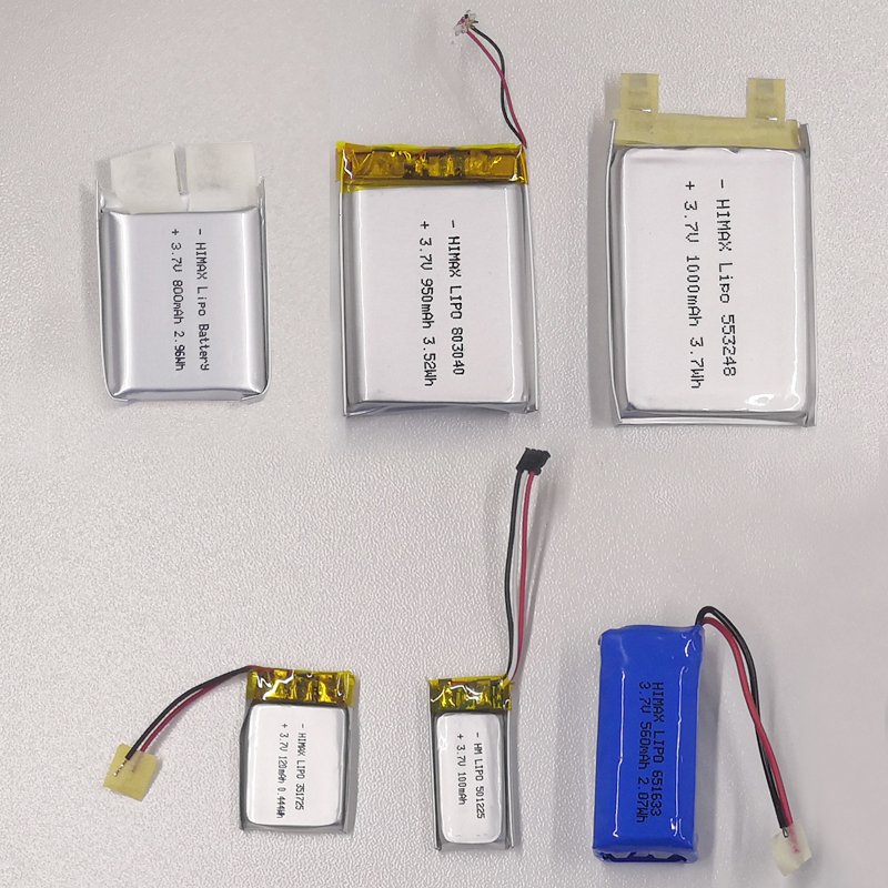 20C Thin Batterie 3.7V 7.4V 11.1V 14.8V 350mAh 300mAh Polymer Lithium 4s Lipo Battery