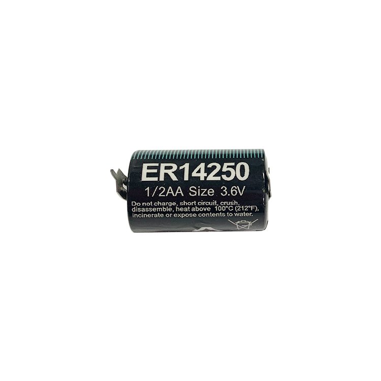 Ultralife 3.6V Cylindrical LiMnO2 ER14250 Primary Lithium Smart door lock, Camera Battery