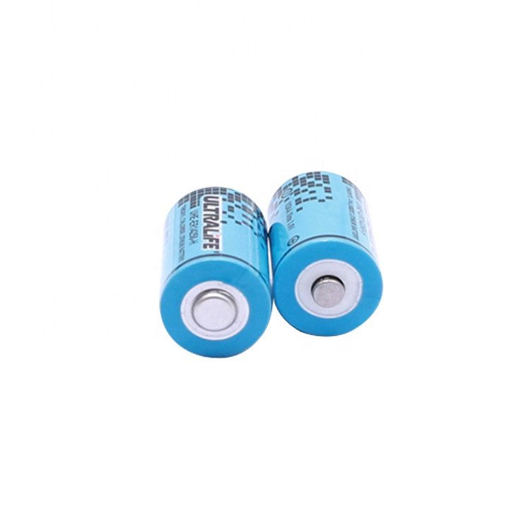 Ultralife 3.6V Cylindrical LiMnO2 ER14250 Primary Lithium Smart door lock, Camera Battery