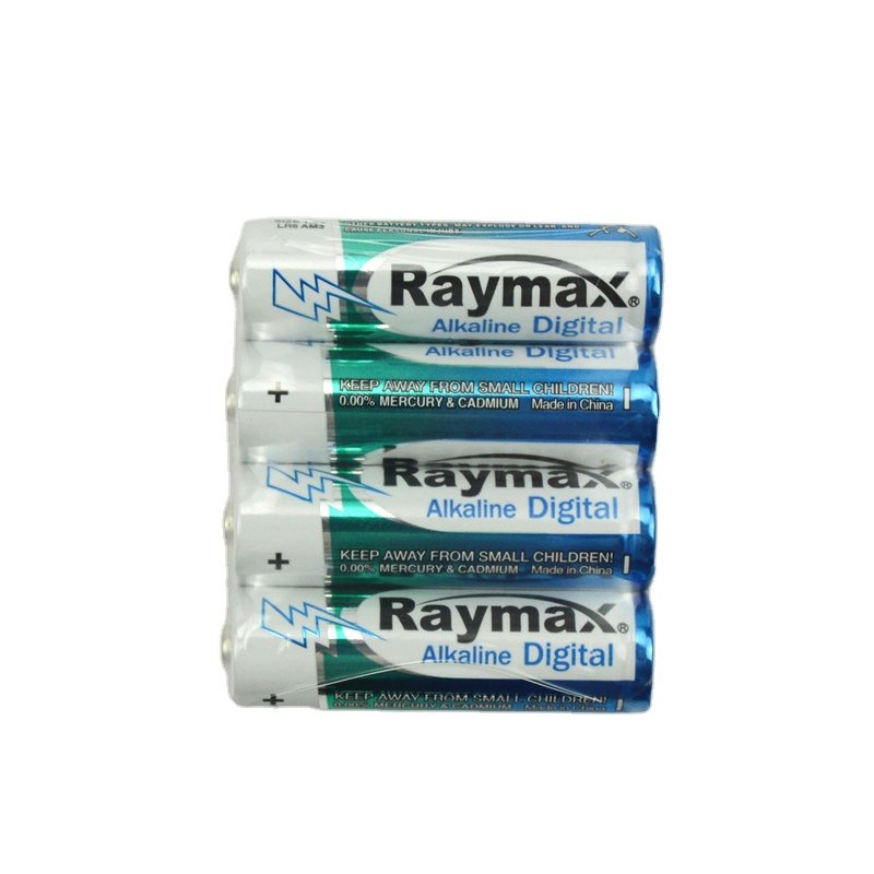 Raymax Private Label LR6 AM3 1.5v No.5 2700mAh Alkaline AA Pilas Digital Batteries