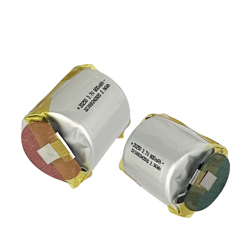 20250 800mAh 3.7V Li Polymer Battery Lithium Ion Cell 20250 Lipo Rechargeable li ion batteries Cell