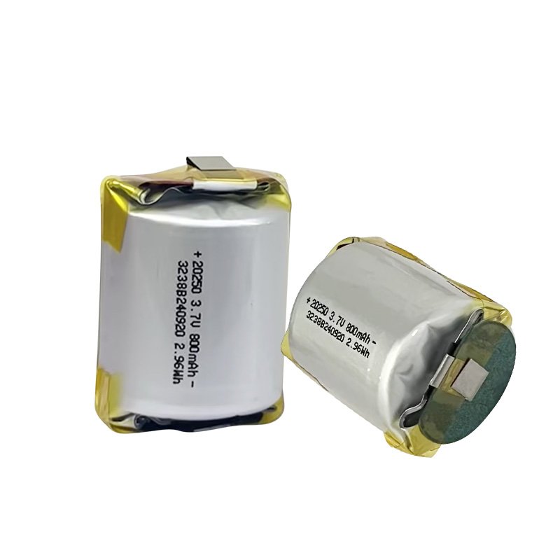 20250 800mAh 3.7V Li Polymer Battery Lithium Ion Cell 20250 Lipo Rechargeable li ion batteries Cell