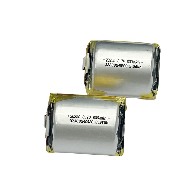 20250 800mAh 3.7V Li Polymer Battery Lithium Ion Cell 20250 Lipo Rechargeable li ion batteries Cell