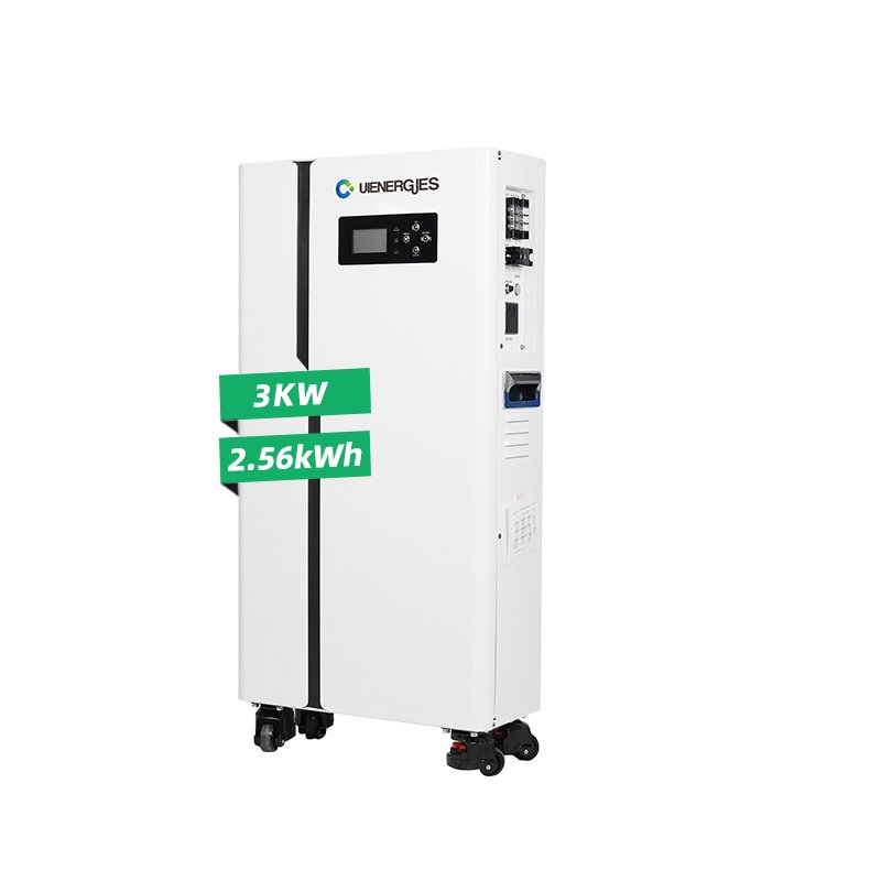 UIENERGIES Source Manufacturer All in one inverter 25.6V 100ah Batteries Solar Inverter 3kw 2.56kwh Solar Energy System