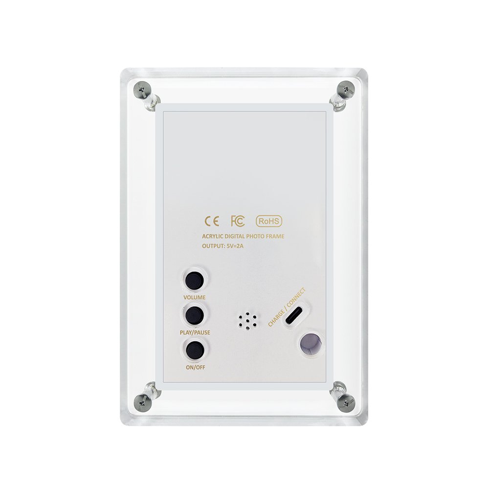 Wholesale Download Free mp3 mp4 5" 4GB IPS Screen Digital Photo Video Music digital frame photo Frame