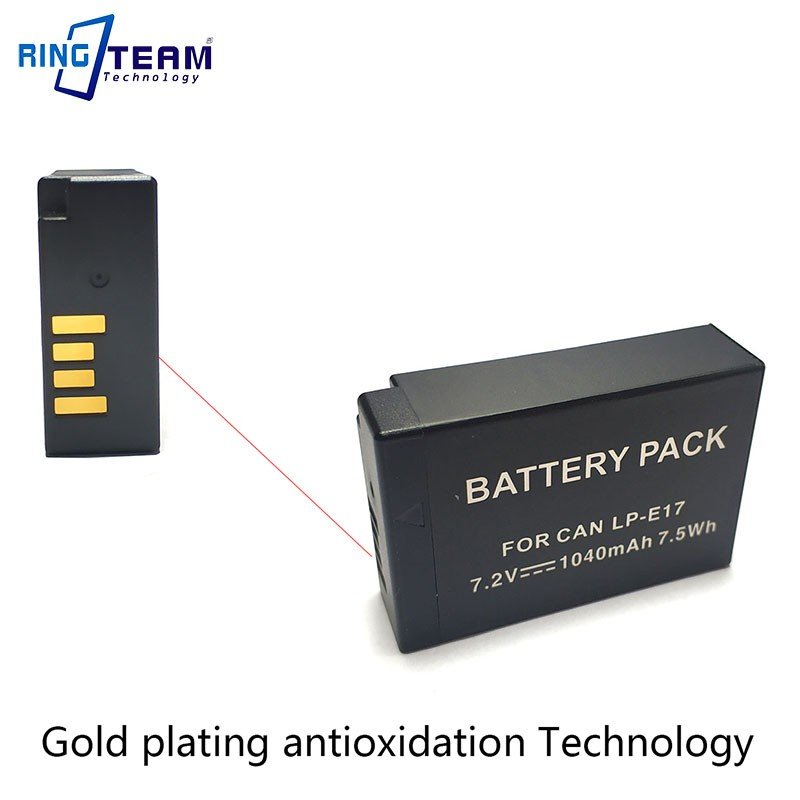 LP-E17 LPE17 Digital Battery Action Camera Batteries for Canon EOS M3 M5 M6 760D 750D 800D 77D 200D RP 77D 800D 200D M6