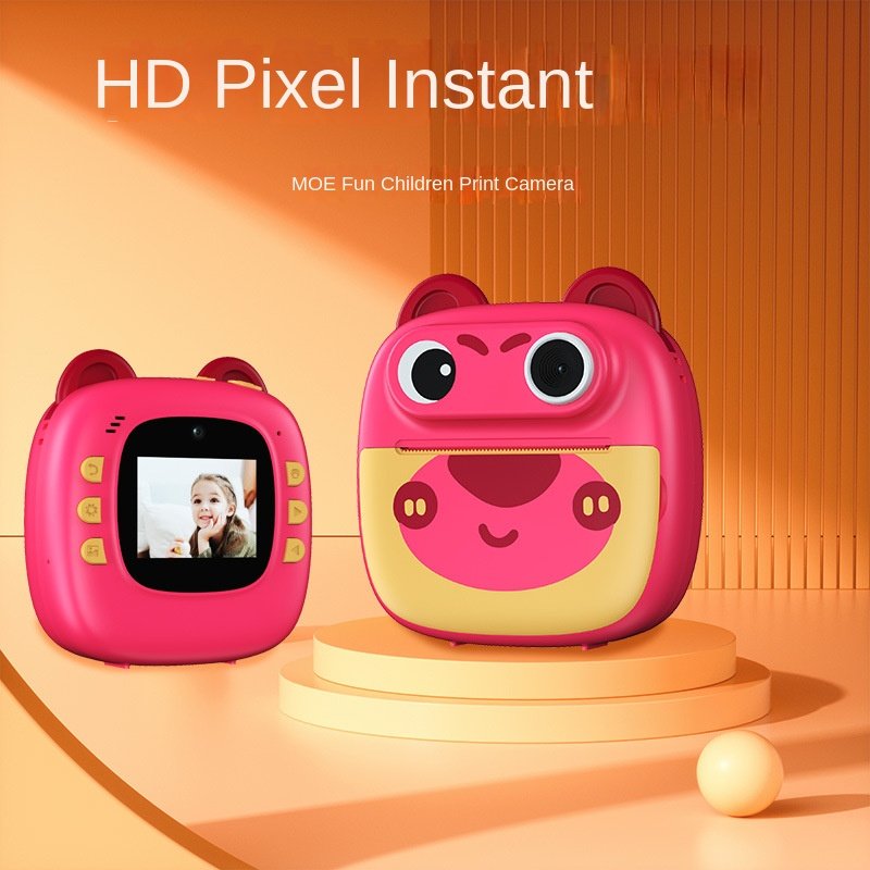 1080p Full Hd Digital Children Best Toys Outdoor Handheld Christmas Gift Mini Thermal Printer Camera Instant For Kids Dual Lens
