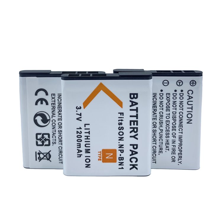 3.7v 1200mah np bn1 npbn1 3.7v li ion rechargeable digital camera np-bn1 3.7v 1200mah rechargeable digital battery