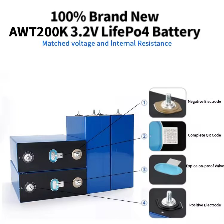 AWT 3.2v 280ah 20kwh 100kwh 10kwh 20kw 48v solar energy storage battery systems lithium lifepo4 battery