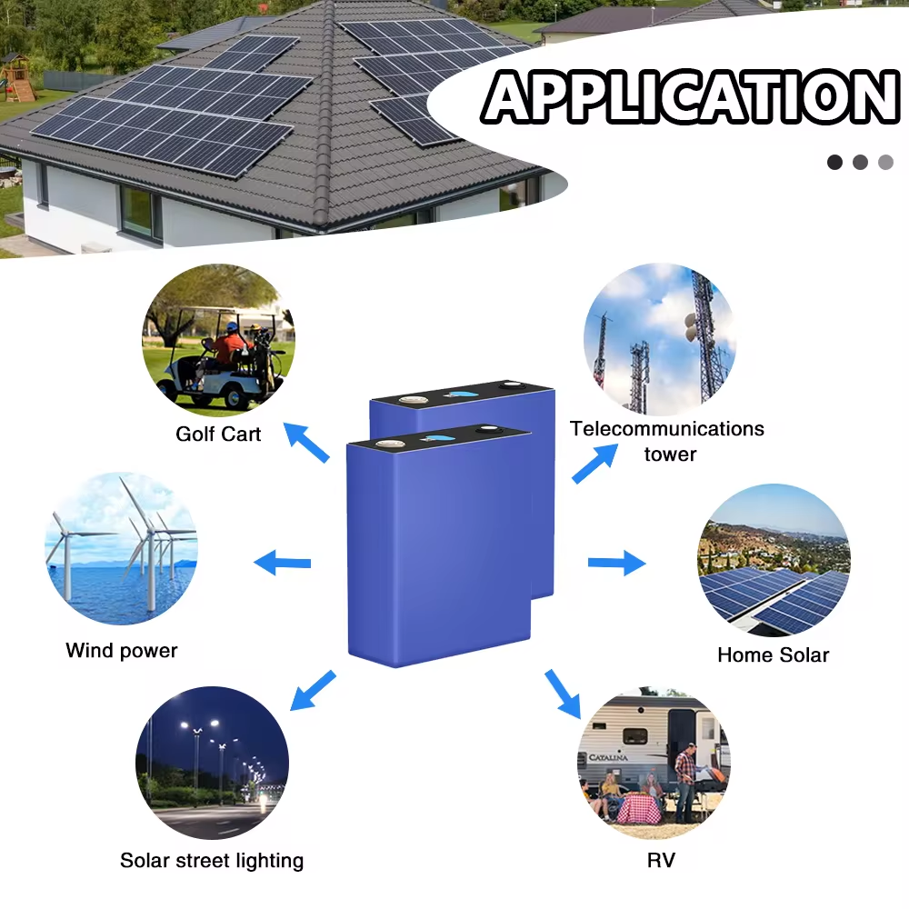 EV 3.2V 150Ah lithium iron phosphate battery cells Electric car Forklift Speedboat Golf cart Drone power tools Lifepo4 battery