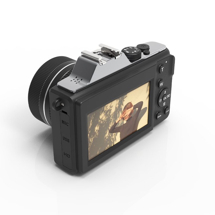 Professional Supplier 6X Optical Zoom Travel Video Photo Recorder 4K Digital Camera