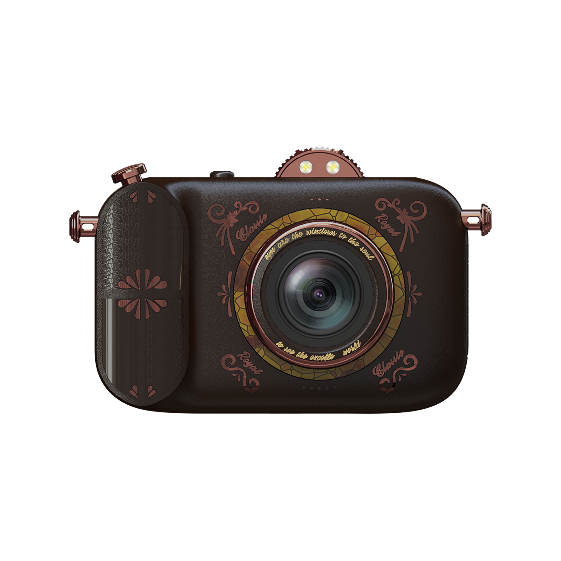 NVC400 Old Fashion Retro Style Retro Cameras 5K HD Digital Mini Mirrorless Cameras for Vlogging