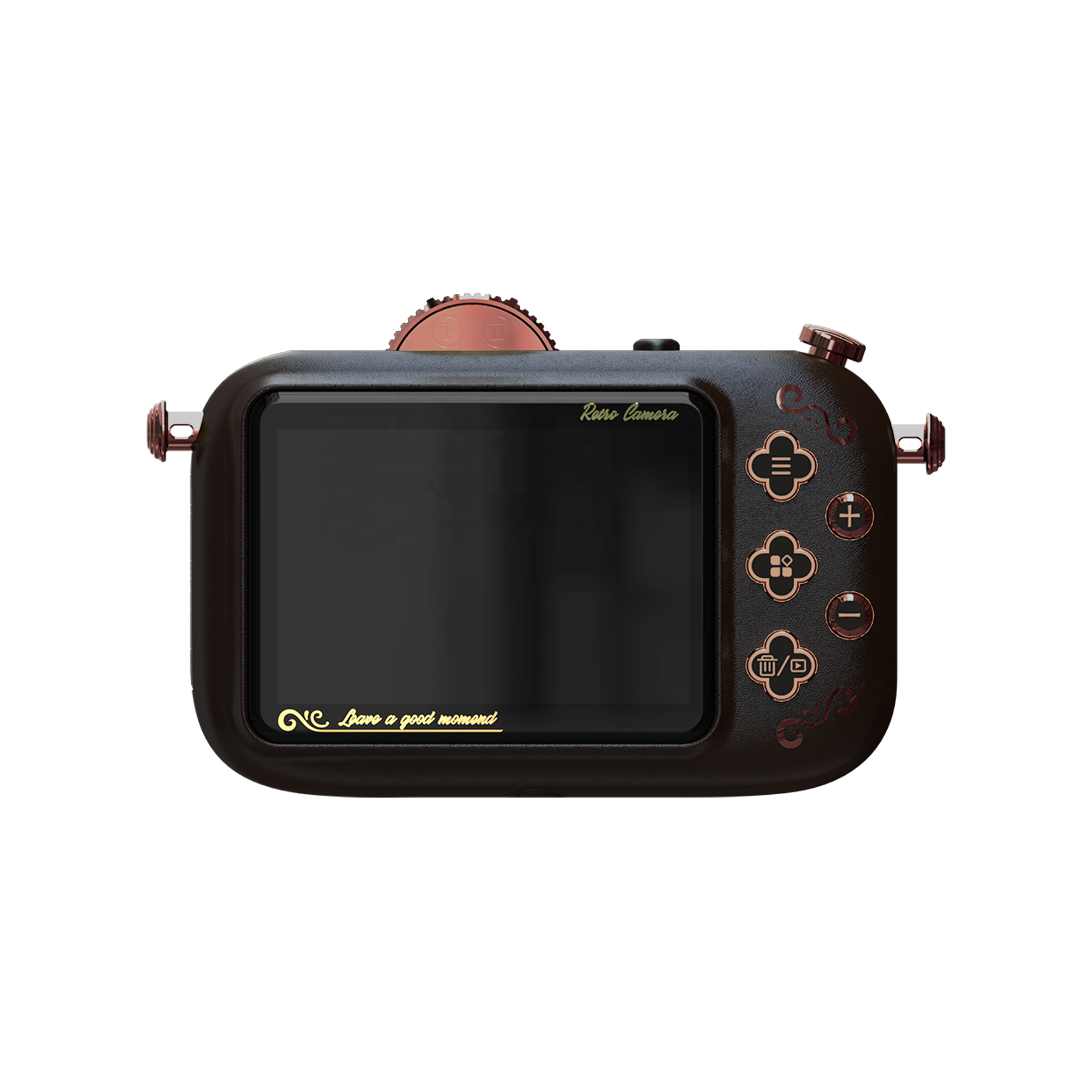 NVC400 Old Fashion Retro Style Retro Cameras 5K HD Digital Mini Mirrorless Cameras for Vlogging