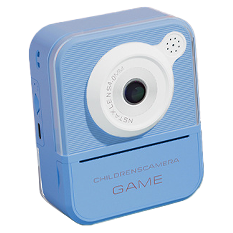 Minimalist acrylic children's toy printing camera 2.0 inch high-definition color screen digital camera