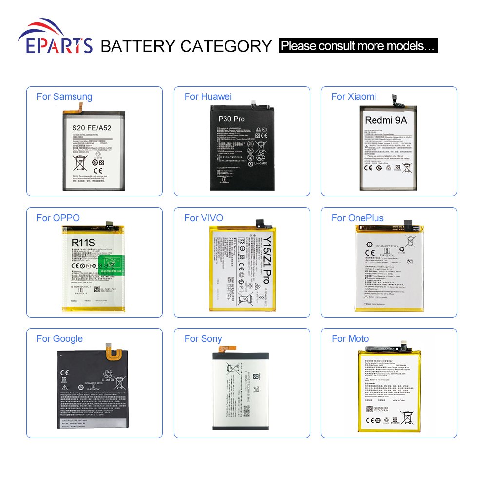 China BLP803 Li-Polymer Battery Replacement For OPPO A73 Batteries