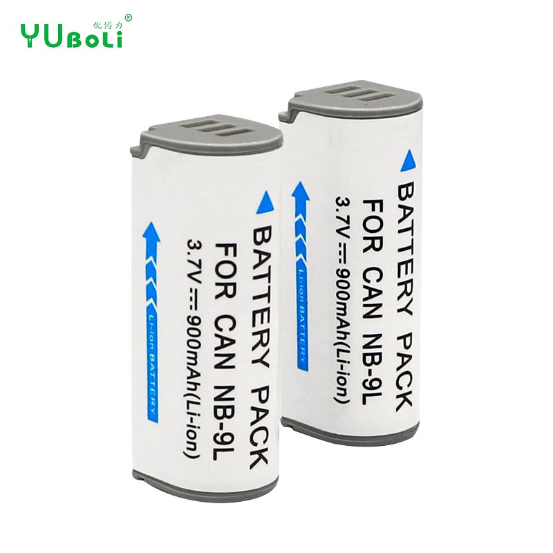 900mAh Digital Camera Battery NB-9L For Canon IXUS 500 510 1000 1100 HS Lithium ion Batteries