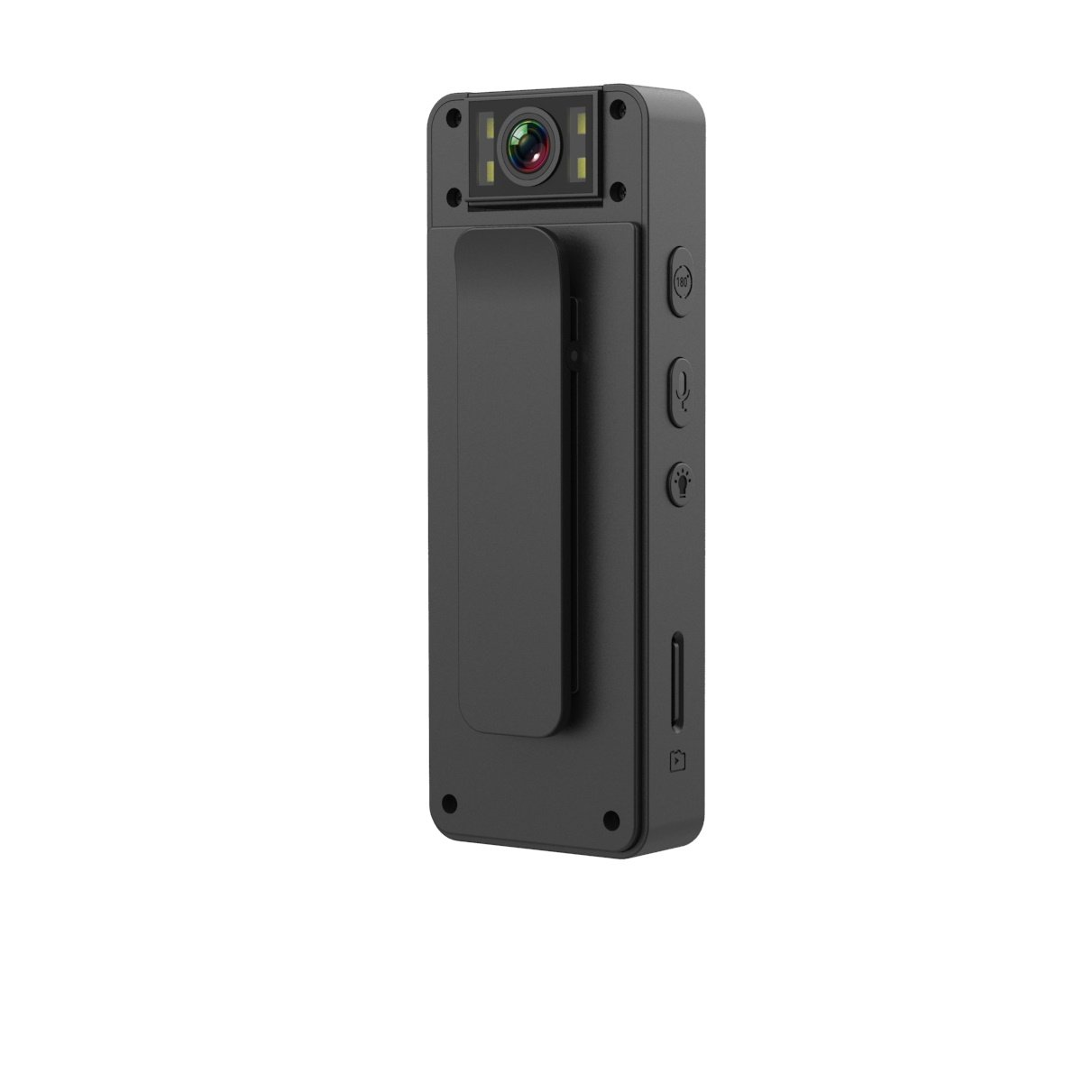 1.4inch Screen Hotspot WiFi Portable Video Audio Recorder 210 Degree Rotatable 1080P Clamp Video Camera CS06