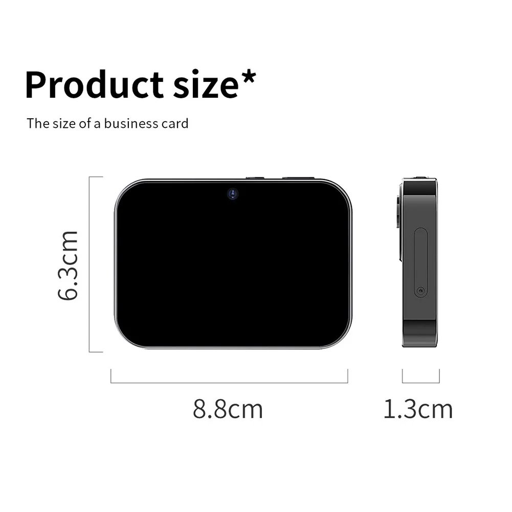 D6 Digital Camera 4K HD Camera Recorder Music Player Touch Control Screen Vlogging Camera Night Vision 64MP Camcorder
