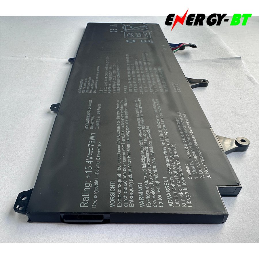 Supplier C41n1802 Laptop Batteries For Asus Rog Zephyrus S 3s Plus GX701 GX701G GX701GW GX701GV GX701GX GX701GXR