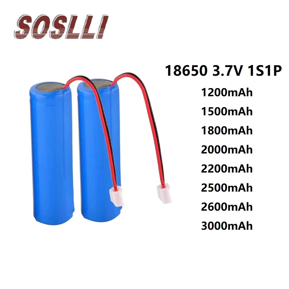 High Capacity Li Ion Bateria 3.6V 3.7V 18650 2000Mah 2600Mah 3200Mah Rechargeable Lithium Ion Batteries Pack For Digital Battery