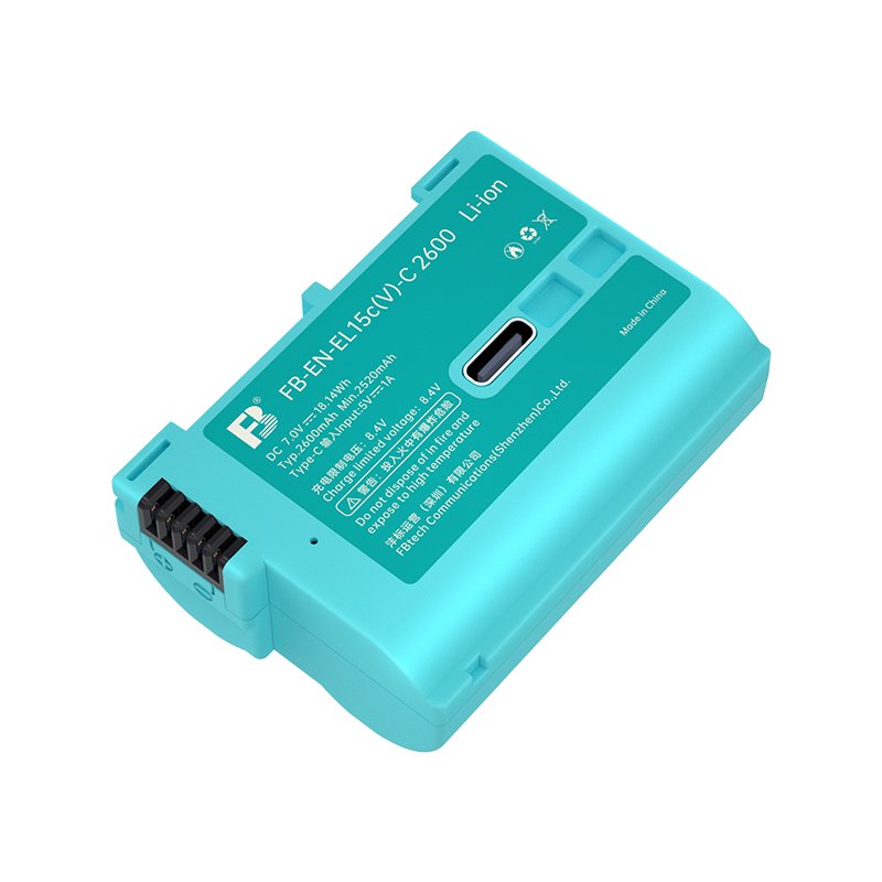 FB EN EL15c battery for nikon Z8 Z63 Z5 Z6 Z7 V1 D7500 D7200 D7100 D7000 D850 D810 D800 D600 D500 D610 Digital SLR Cameras