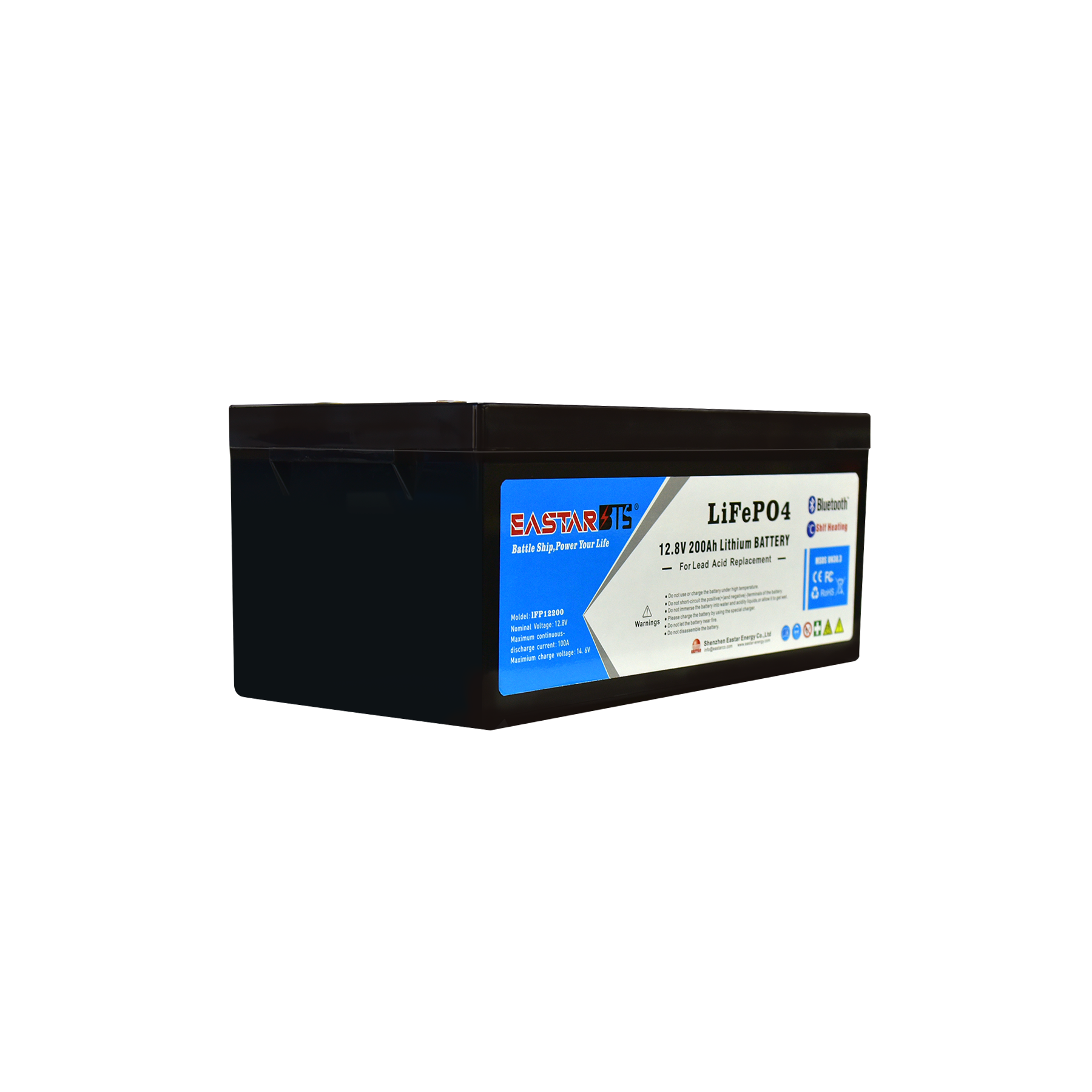 Rechargeable Waterproof Lithium Iron Phosphate Battery 12.8V 7Ah Battery Replacement For Lead Acid