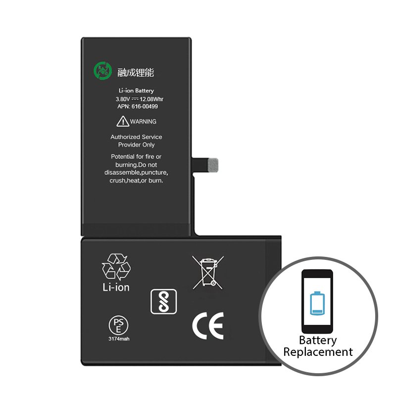 RCLN factory cell phone Digital Batteries For iphone XS max battery