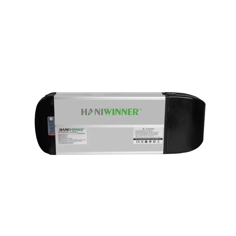 US warehouse 36V48V 15Ah20Ah digital batteries ion battery rear rack ebike lithium battery