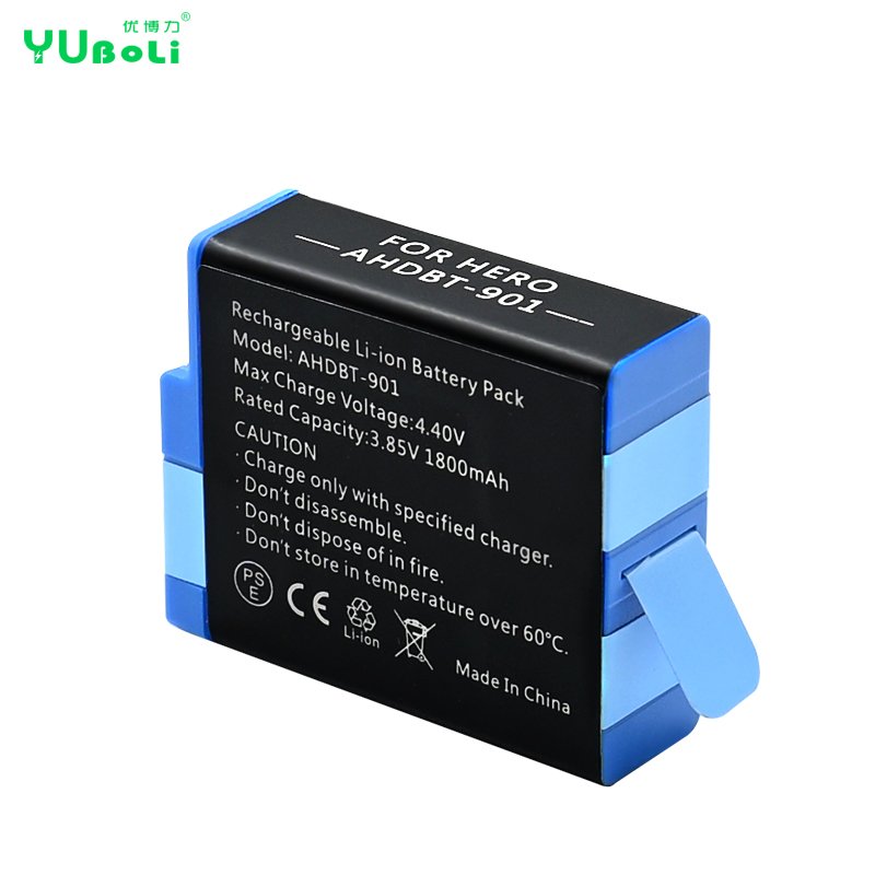 OEM 1800mAh Action Camera Battery AHDBT-901 AHDBT901 For GoPro Hero 9 Digital Batteries