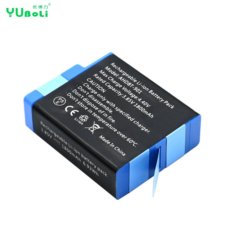 OEM 1800mAh Action Camera Battery AHDBT-901 AHDBT901 For GoPro Hero 9 Digital Batteries