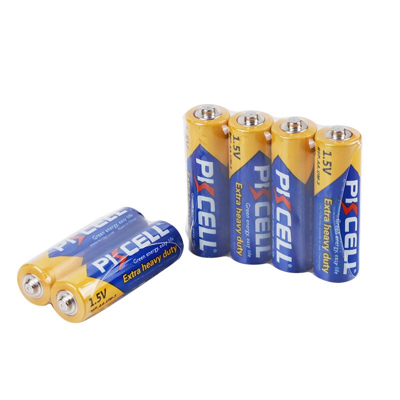 wholesale 1.5v alkaline no5 r6p aa power cell batteries 4 pieces shrink pack