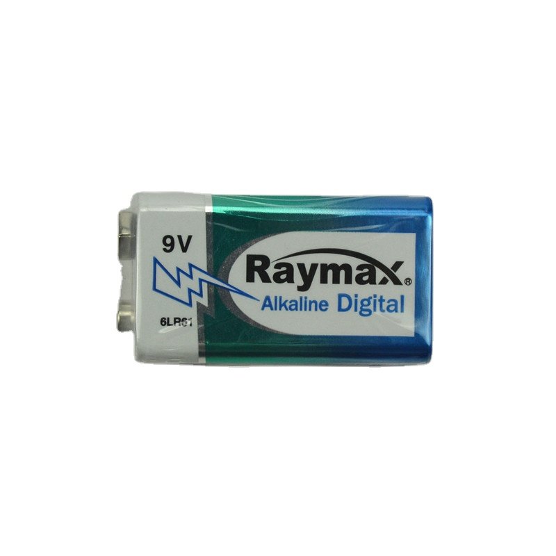 Raymax Customized Label 6LR61 9 v Zn/MnO2 9 volt Super Digital Alkaline china dry battery