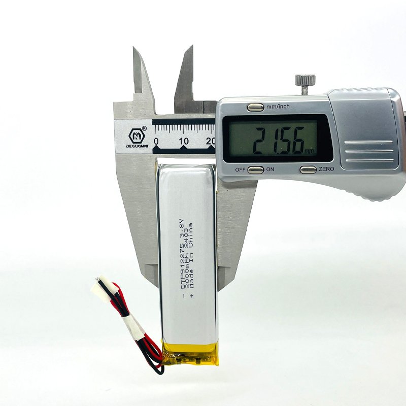 ultra thin flexible battery 2000mah portable bladeless cooling fan led power li-polymer 3.8v polymer battery lipo