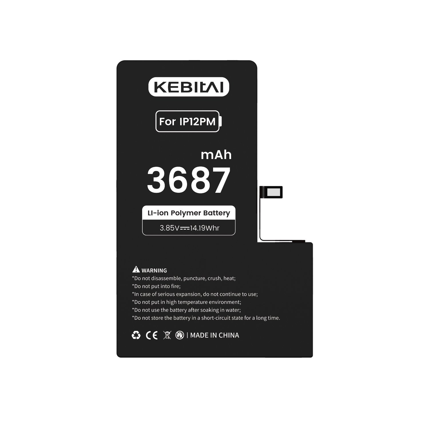 New 0 Cycle Factory Price Replacement Digital Batteries for iPhone XR XS XSmax 11 12 13 Pro Max