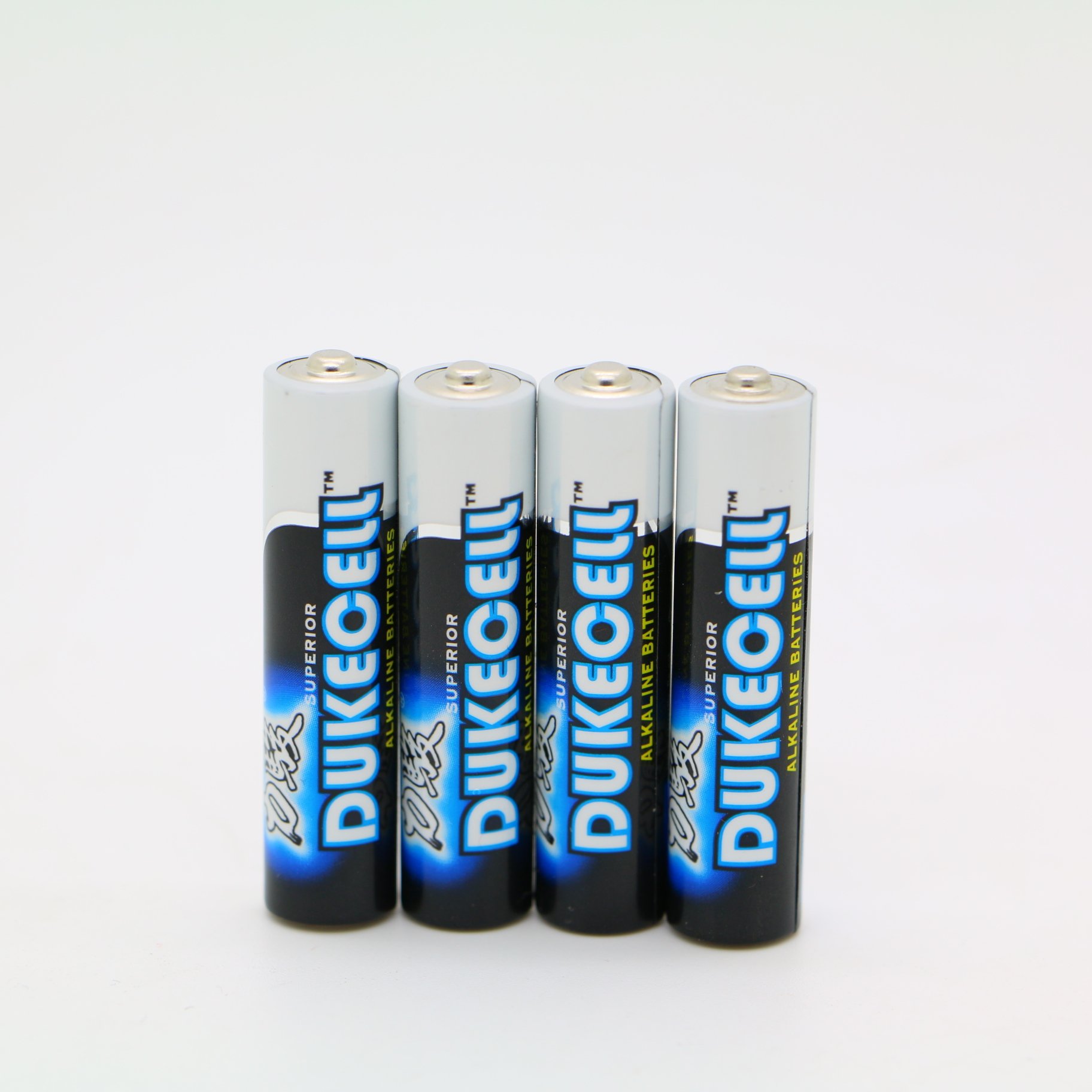 Dukecell r03 AAA um3 Dry Cell Battery Alkaline Batteries for Kids Electric Car Toys Western OEM not Rechargeable Foil Shelf