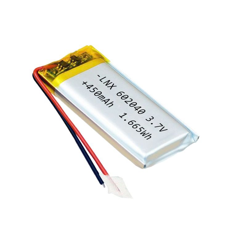 Best Quality 350/400/450mAh rechargeable 602040 lion Lithium polymer 3.7v lipo battery for Digital products