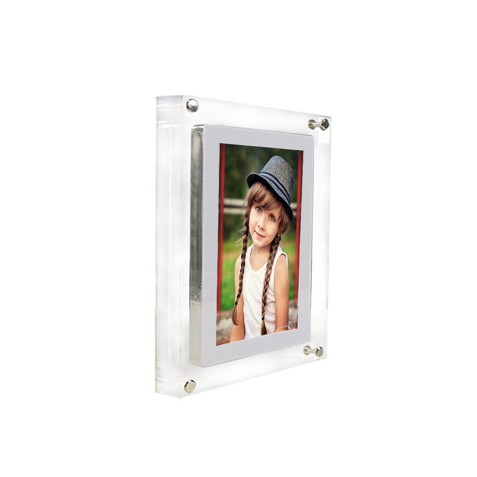 Acrylic Frame 4/ 5/7inch Digital Photo Frame with MP3 / MP4 Player Multi-Function Advertising Machine Electronic Picture Frame