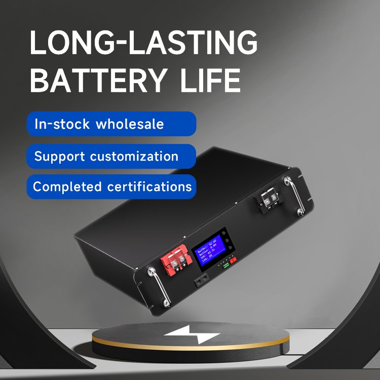 Rechargeable Lithium Battery Pack 48V 50Ah Solar Energy Storage Lithium Ion Battery