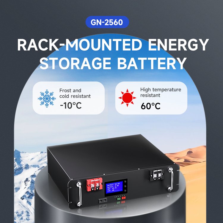 Rechargeable Lithium Battery Pack 48V 50Ah Solar Energy Storage Lithium Ion Battery