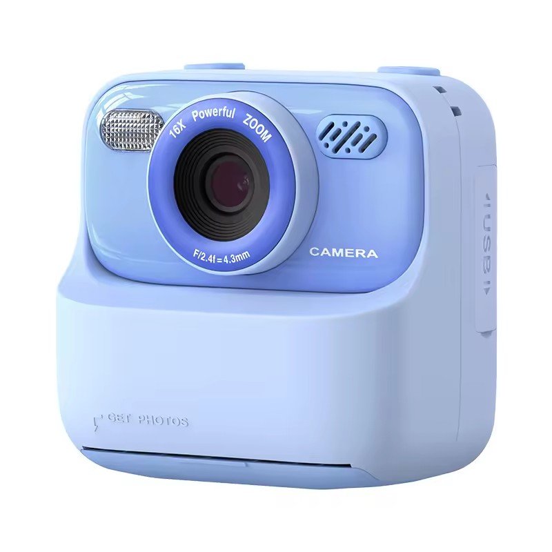 P79 kids Print Camera 1200mAh Battery Selfie print Digital Video Camera kids Birthday Gift Photo Recording Toys for Children