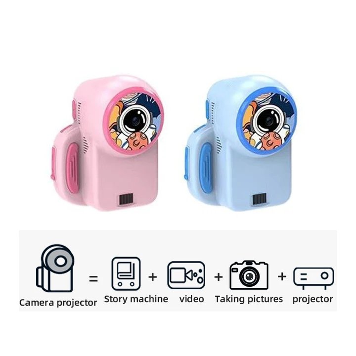 2.0inch 1080P 1.8meters projection distance toys projector digital camera for children birthday gifts baby toy action camera