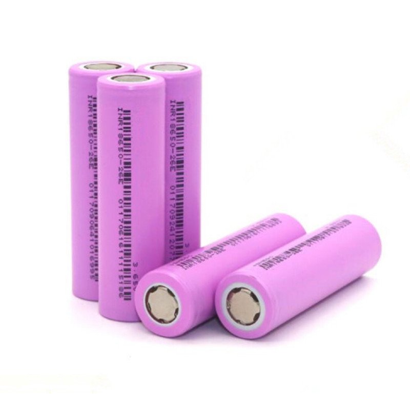 Wholesale Rechargeable Lithium Ion Battery 18650 3.7V 2600mAh Electric Tools Storage Digital Lithium Battery Cells