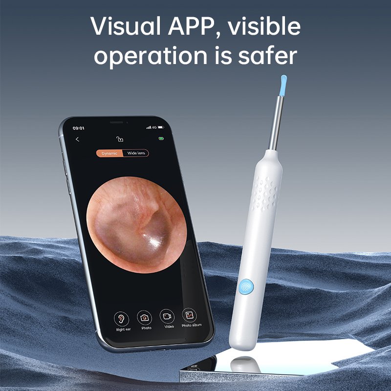 N3 Pro Digital LED otoscope ear camera scope remover ear cleaning tool wifi inspection camera endoscope