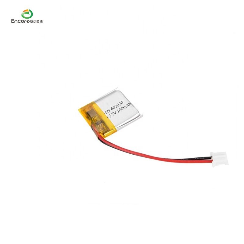 401230 402020 small li ion pouch cell rechargeable polymer lithium ion 3.7v lipo 100mah battery