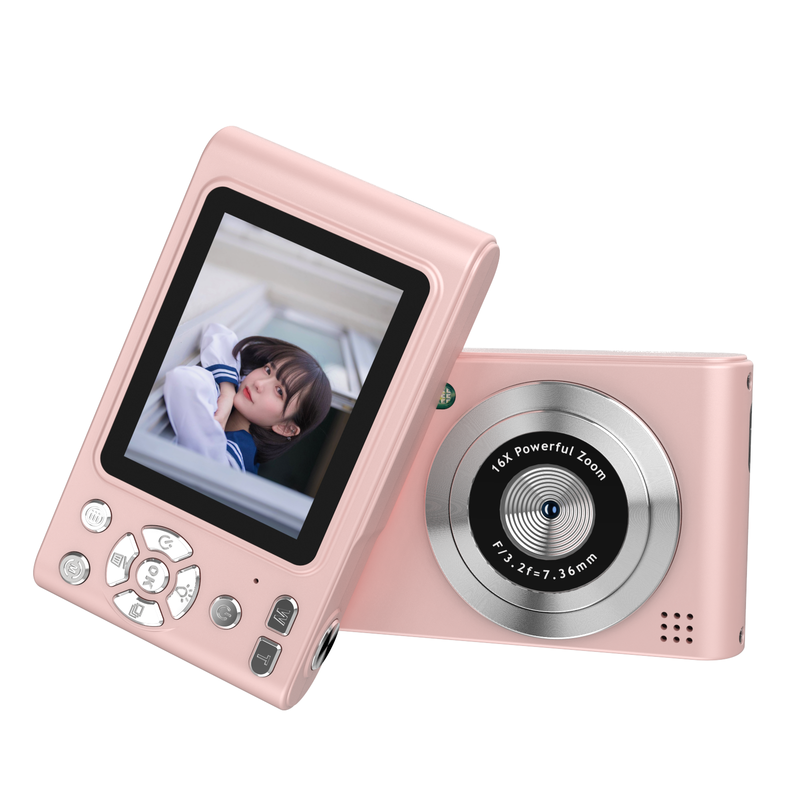 48MP Mirrorless Digital Camcorder Full Frame 4K HD Photo Camera for Student