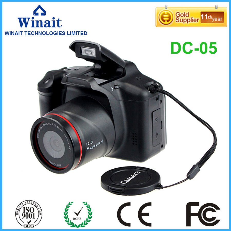 Newest H.264 video file format 16MP digital camera prices in china with SD card up to 32GB
