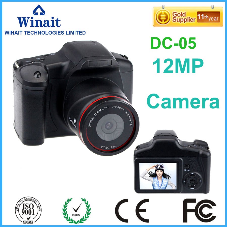 Newest H.264 video file format 16MP digital camera prices in china with SD card up to 32GB