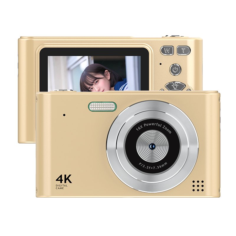 New CCD camera Student Digital 4K ultra thin smart zoom action camera